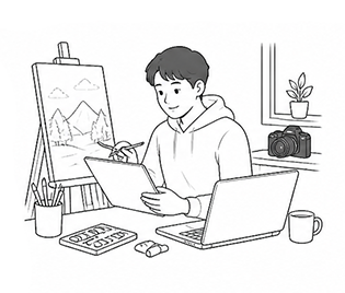 주말 취미 이미지